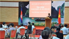 Việt Nam nằm trong tốp 5 nước có giá trị đầu tư lớn nhất tại Campuchia