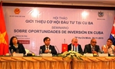 Nhiều cơ hội đầu tư hấp dẫn vào Cuba
