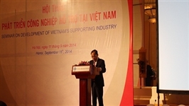 Hội thảo phát triển công nghiệp hỗ trợ tại Việt Nam